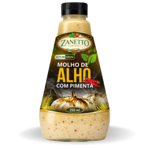 MOLHO DE ALHO COM PIMENTA
